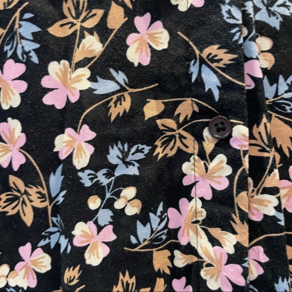 ICHI floral blouse size medium - Picture 3 of 7